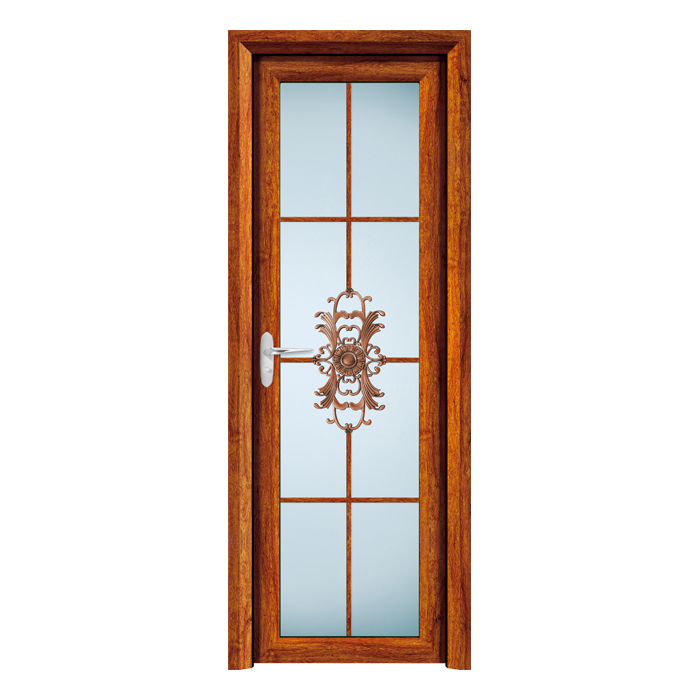 金橡木-格条+铝花-可选锁具P1